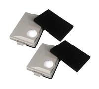 Set 2 pezzi filtro carbone e schiuma per aspirapolvere, Compatibile con Miele CX-FSF Boost CX1, Ricambio 11639250