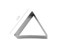 SET 2 PEZZI FORME STAMPI STAMPO PER DOLCI TORTE BISCOTTI TRIANGOLARI 14 CM 98926