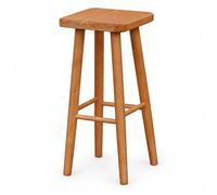 SET - 2 pezzi SEDIA DA BAR LEGNO DI FAGGIO SGABELLO NUOVO ALTO 72 CM