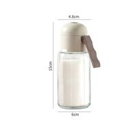 Set 2 pezzi shaker sale e pepe in vetro ricarica senza sforzo per cucinare