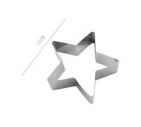 SET 2 PEZZI STAMPO FORME PER DOLCI TORTE BISCOTTI STAMPI FORMA STELLA 14CM 98941