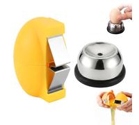 Set 2 Pezzi Taglia Uova Sode e Forauova Professionale, Rompiguscio Manuale per Uova alla Coque e Crude, Utensile da Cucina per Separare Guscio con Precisione, Include Manuale d'Istruzioni