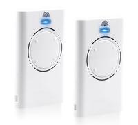 Set 2 Pezzi Telecomando Cancello 868 MHz Compatibile con FAAC SLH LR, Telecomando Garage Universale 4 Canali Sistemi per FAAC XT2 XT4 868 SLH LR, Programmazione Facile con Batterie Incluse