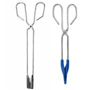 Set 2 pinze a servire da cucina utensili barbecue griglia frittura dolci dessert