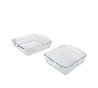 Set 2 pirofile in vetro 25x22 cm e 21x16 cm Pasabahce