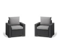 Set 2 poltrone CALIFORNIA KETER