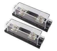 Set 2 portafusibili 100A per sistemi 12V 24V 48V DC per for camper auto barca