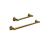 Set 2 portasalviette di GEDY linea Romance bronzo
