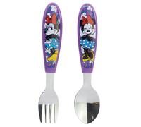 Set 2 posate in alluminio Minnie