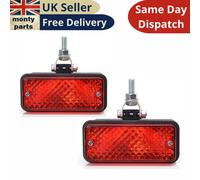 Set 2 Posteriore Luci Fendinebbia Universale Lampade per Camper Truck SUV 12/24