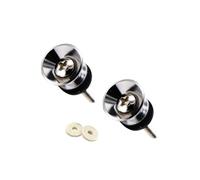 Set 2 Pulsanti Antismission Con Cinghia Chitarra Bloccano La In Ferro Per E Bottoni Cinghia Chitarra