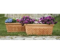 Vaso Campana Doppio Bordo Ø41/46/51/55/64/70 in Resina piante giardino terrazzo
