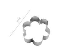 SET 2 PZ FORME PER DOLCI BISCOTTI A FIORE STAMPINI DECORAZIONE TORTE 10 CM 98929