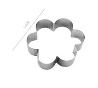SET 2 PZ FORME PER DOLCI BISCOTTI A FIORE STAMPINI DECORAZIONE TORTE 14 CM 98931