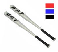 Set 2 Pz Mazza Da Baseball Manico Antiscivolo Alluminio Sport 76 cm 30"