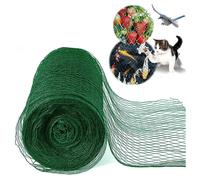 SET 2 PZ RETE ANTI ANIMALI MAGLIA 1X10 MT VERDE SCURO PROTEZIONE PIANTE ORTO 134