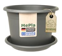 Set 2-Pz Vasi Cylindro + Sottovaso Abbinato In Tutte Le Dimensioni E Colori