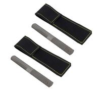 Set 2 Raspe in Acciaio al Carbonio 4 in 1 Piatte per Legno e Metallo