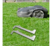 Set 2 ruote raschietto posteriori di qualità garantita per tosaerba modello ser