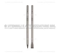 SET 2 SCALPELLI SDS MAX SP METABO L.360 mm PUNTA e PIATTO per MURO CALCESTRUZZO
