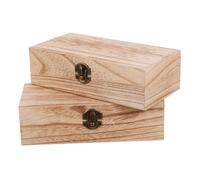 Set 2 Scatole Regalo In Retro Oblunghe Per Confezionamento