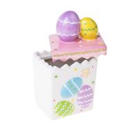 Set 2 Scatole Rettangolare con Uova 11x8x H 9 cm