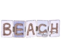 Set 2 Scritta Beach Legno 41 cm