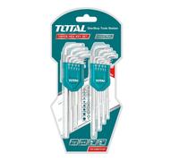 SET 2 SERIE DI 9 CHIAVI MASCHIO ESAGONALI E TORX TOTAL.