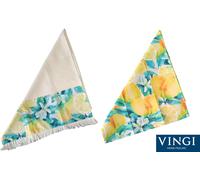 Set 2 Strofinacci Cucina Vingi Asciugapiatti In Stampa Digitale 100% Cotone