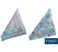 Set 2 Strofinacci Cucina Vingi Asciugapiatti In Stampa Digitale 100% Cotone