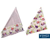 Set 2 Strofinacci Cucina Vingi Asciugapiatti In Stampa Digitale 100% Cotone