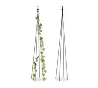 Set 2 supporti per rampicanti Graticci decorativi resistente 2,5 kg 6 cm