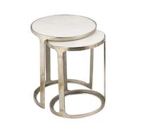 Set 2 Tavolini Rotondi Janira