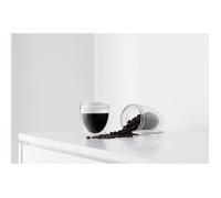 Set 2 tazze BODUM - Pavina To Go - Plastica a doppia parete - Coperchio ermetico - 30 cl - Trasparente