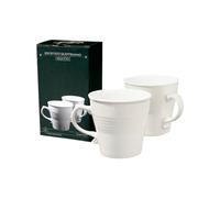 Set. 2 Tazze in Porcellana Mug Ø Cm.10,2 H. 10 - in Scatola