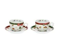 Set 2 tazze medie magico natale