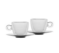 Set 2 Tazze Termiche Multiuso Duos 30 cl Vetro - Luigi Bormioli - Colazione Bar