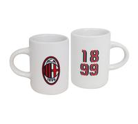 Set 2 tazzine da caffè ceramica AC Milan