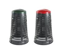 Set 2 trespoli bicolor per raccolta differenziata - capacità 110 litri