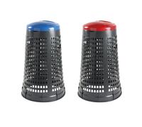 Set 2 trespoli bicolor per raccolta differenziata - capacità 110 litri