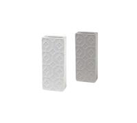 Set 2 Umidificatore Termosifone, Evaporatore d'Acqua, Umidifica Ambiente Aria, Decoro Mosaico, 2 Colori