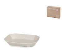 Set 2 Vaschette In Stoneware Beige Cm 17X22, Modello Streat
