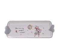 Set 2 Vassoi con Decori Cuori Larghezza 29,9 cm