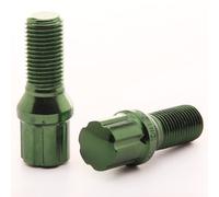 Set 20 Bulloni Ruota Japan Racing JB1 -12x1,25 - Green