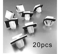 Set 20 Clips In Nylon Per Fissaggi Paraurti Hyundai Eurowagens