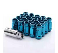 Set 20 Dadi Japan Racing Acciaio JN1 M12x1.5 Blu + chiave