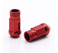 Set 20 Dadi Japan Racing in acciaio forgiato JN1 12x1,25 Rosso