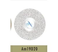 Set 20 Dischi Diamantati Dentali AM16D15 + AM19D20 per Laboratorio