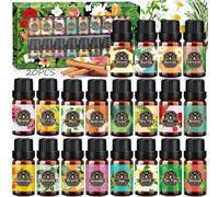 SET 20 OLI ESSENZIALI 10 ML OLIO PROFUMO AMBIENTE AROMATERAPIA PER DIFFUSORE