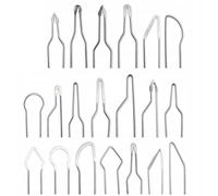 Set 20 punte pirografia 60W per legno e cuoio